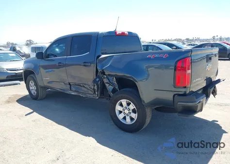 2020 Chevrolet Colorado 4Wd Short Box Wt из США, поврежденный, VIN 1GCGTBEN8L1154282